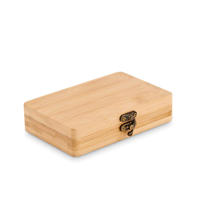 13 piece tool set, bamboo case - Image 3