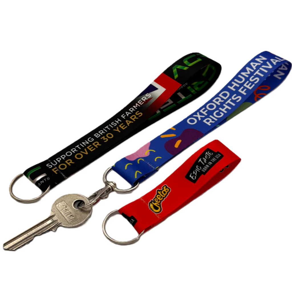 15mm Fabric Keyring