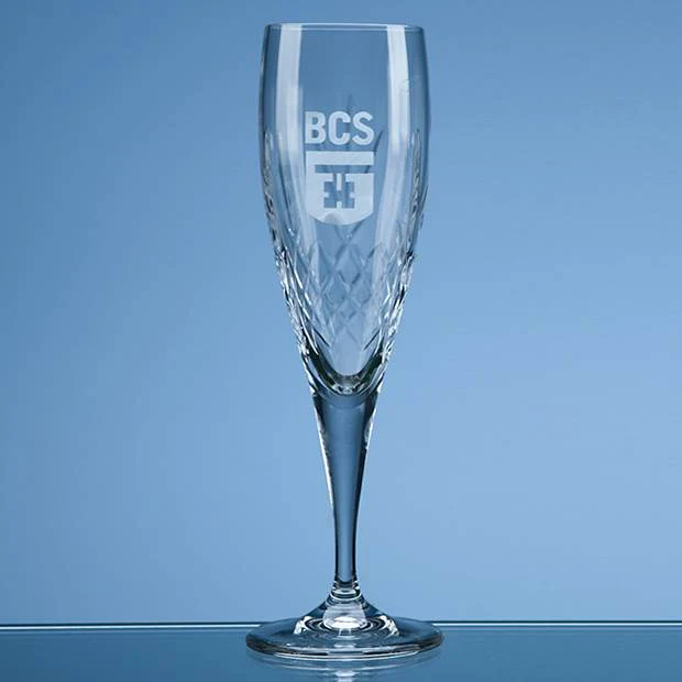 180ml Mayfair Crystalite Panel Champagne Flute
