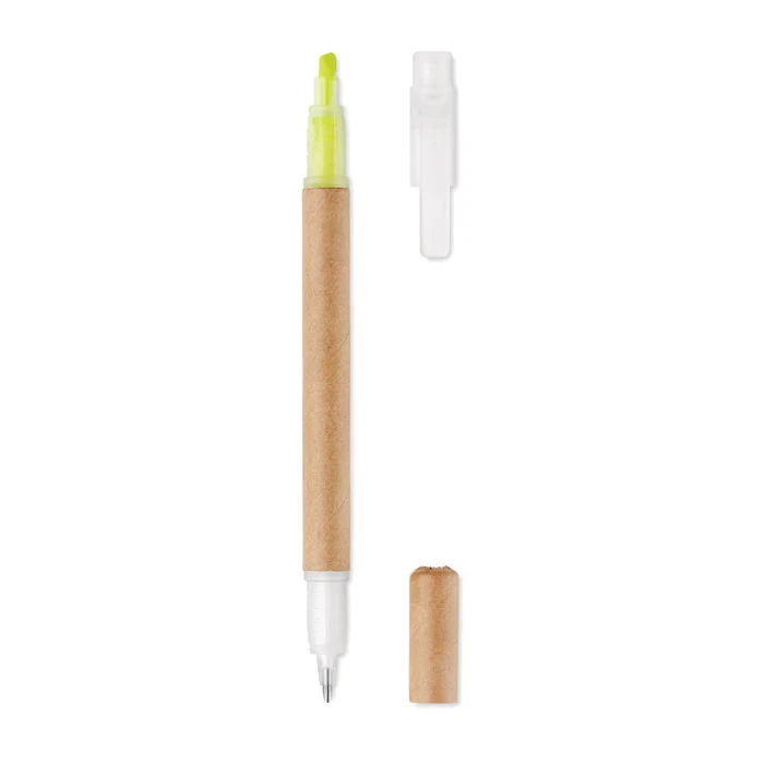 2 in 1 carton pen highlighter - Image 3