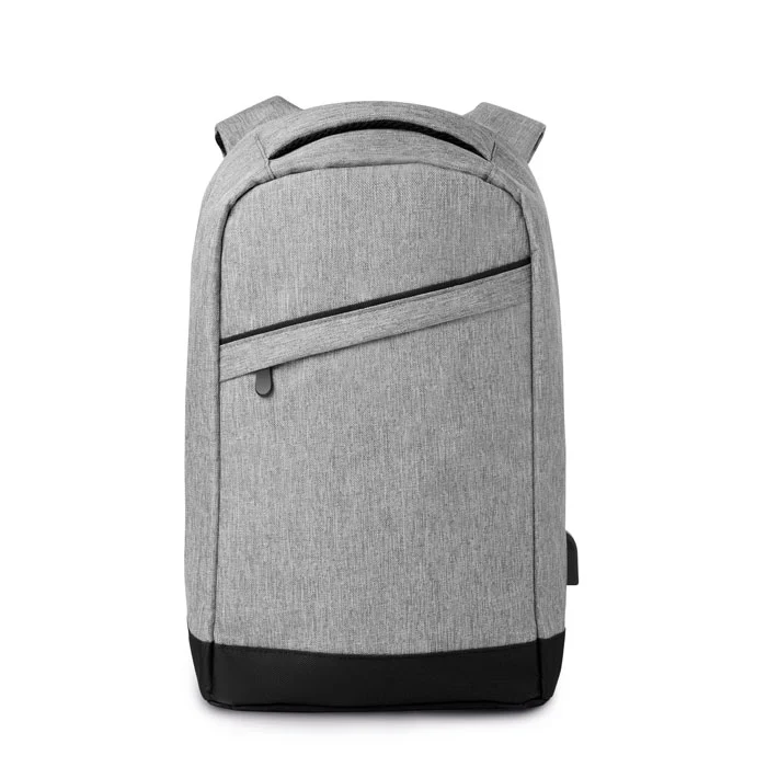 2 tone backpack incl USB plug - Image 14