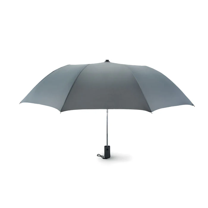 21 inch foldable umbrella Grey - Image 4