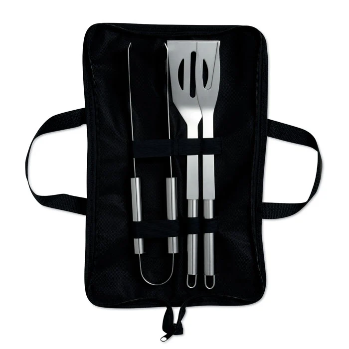 3 BBQ tools in pouch - Image 4