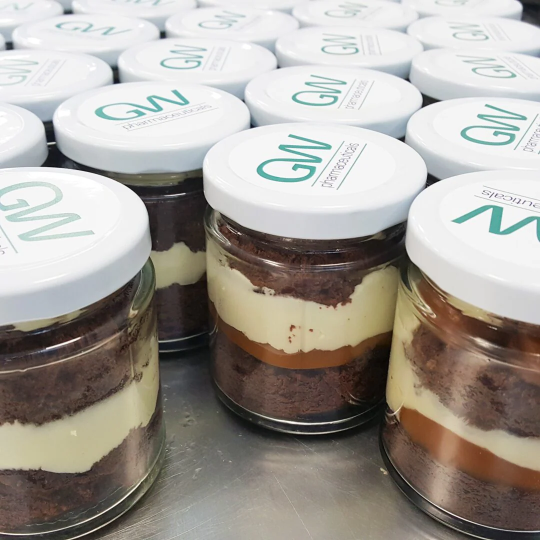 4 Cake Jars (Chocolate Caramel) - Image 2