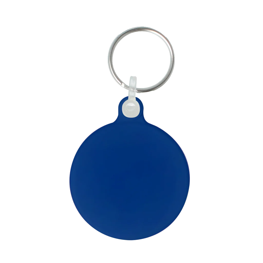 45mm Circle Keyring