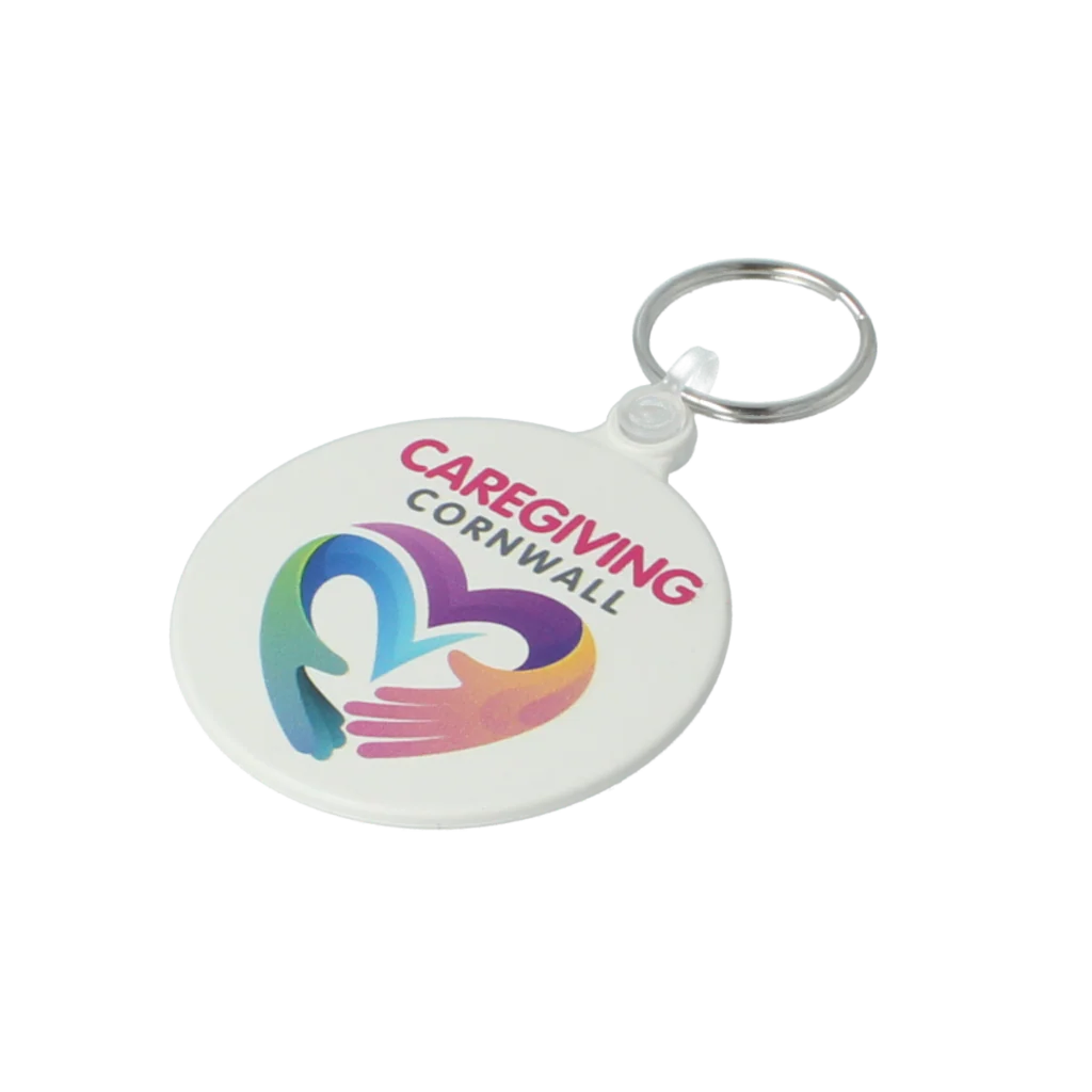 55mm Circle Keyring