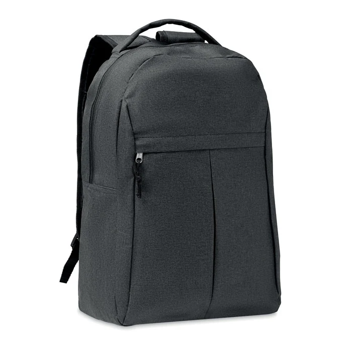 600D RPET 2 tone backpack - Image 3