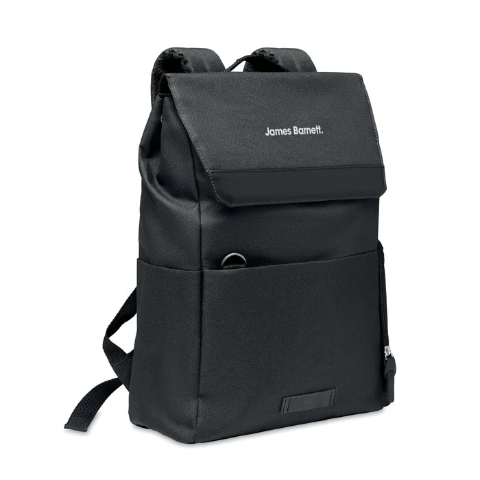 600D RPET laptop backpack - Image 2