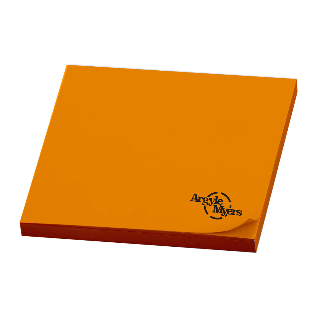 75x75mm Neon Sticky Note Orange