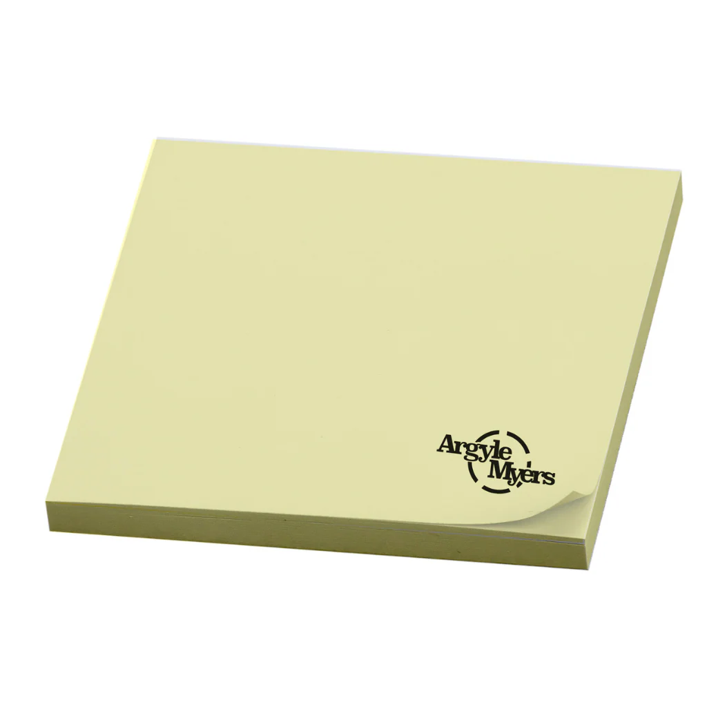 75x75mm Pastel Sticky Note Pastel-Yellow