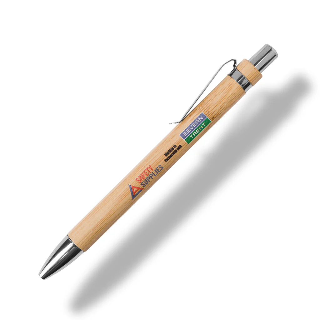 A5 Eco Notebook & Fairstead Bamboo Pen Set - Image 5