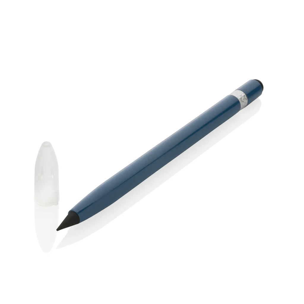 Aluminum inkless pen with eraser - Image 4