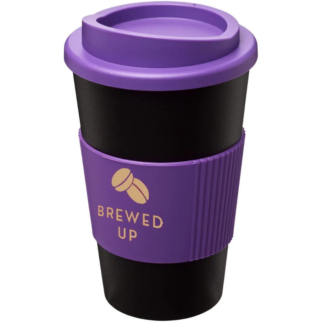Americano® 350 ml insulated tumbler with grip - Image 11