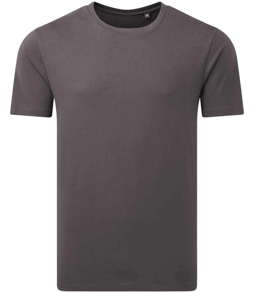 Anthem Unisex Organic Midweight T-Shirt Charcoal - Image 2