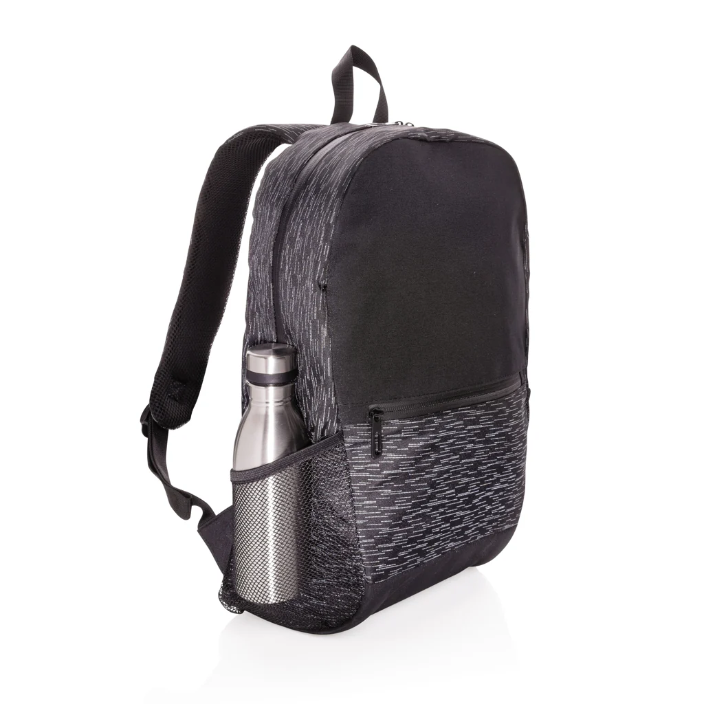 AWARE™ RPET Reflective laptop backpack - Image 5