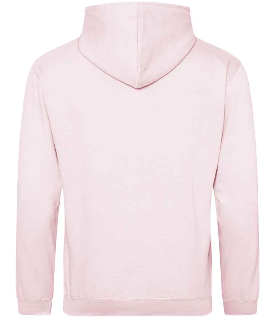 AWDis College Hoodie Baby Pink - Image 2