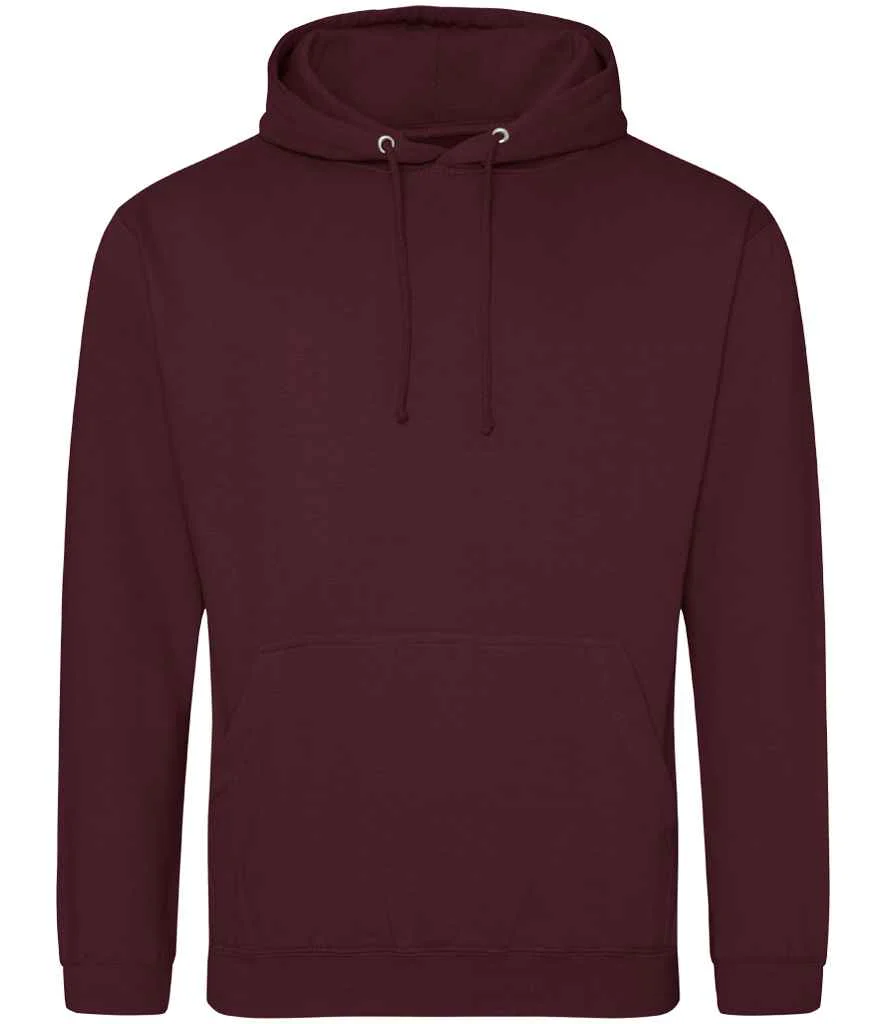 AWDis College Hoodie Burgundy
