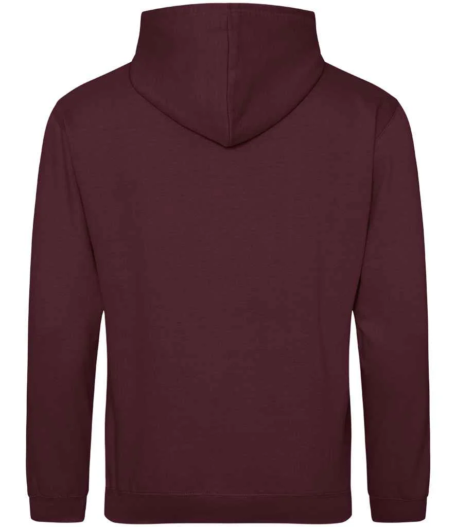 AWDis College Hoodie Burgundy - Image 2