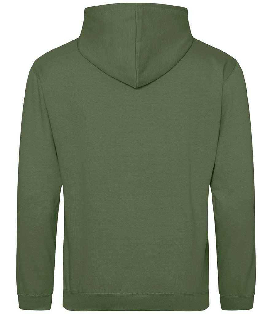 AWDis College Hoodie Earthy Green - Image 2