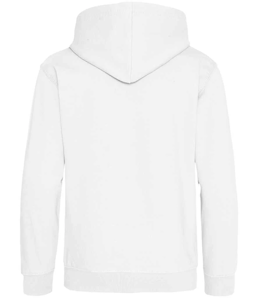 AWDis Kids Hoodie Arctic White - Image 2