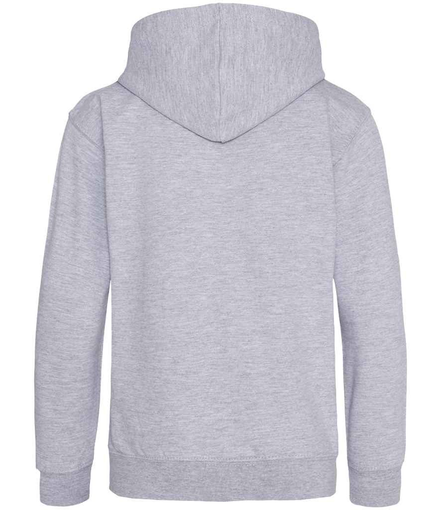 AWDis Kids Hoodie Heather Grey - Image 2