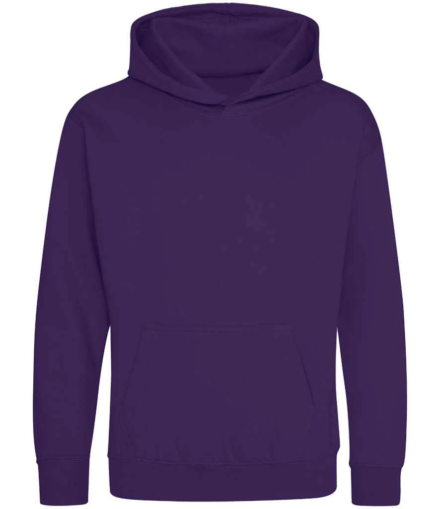 AWDis Kids Hoodie Purple