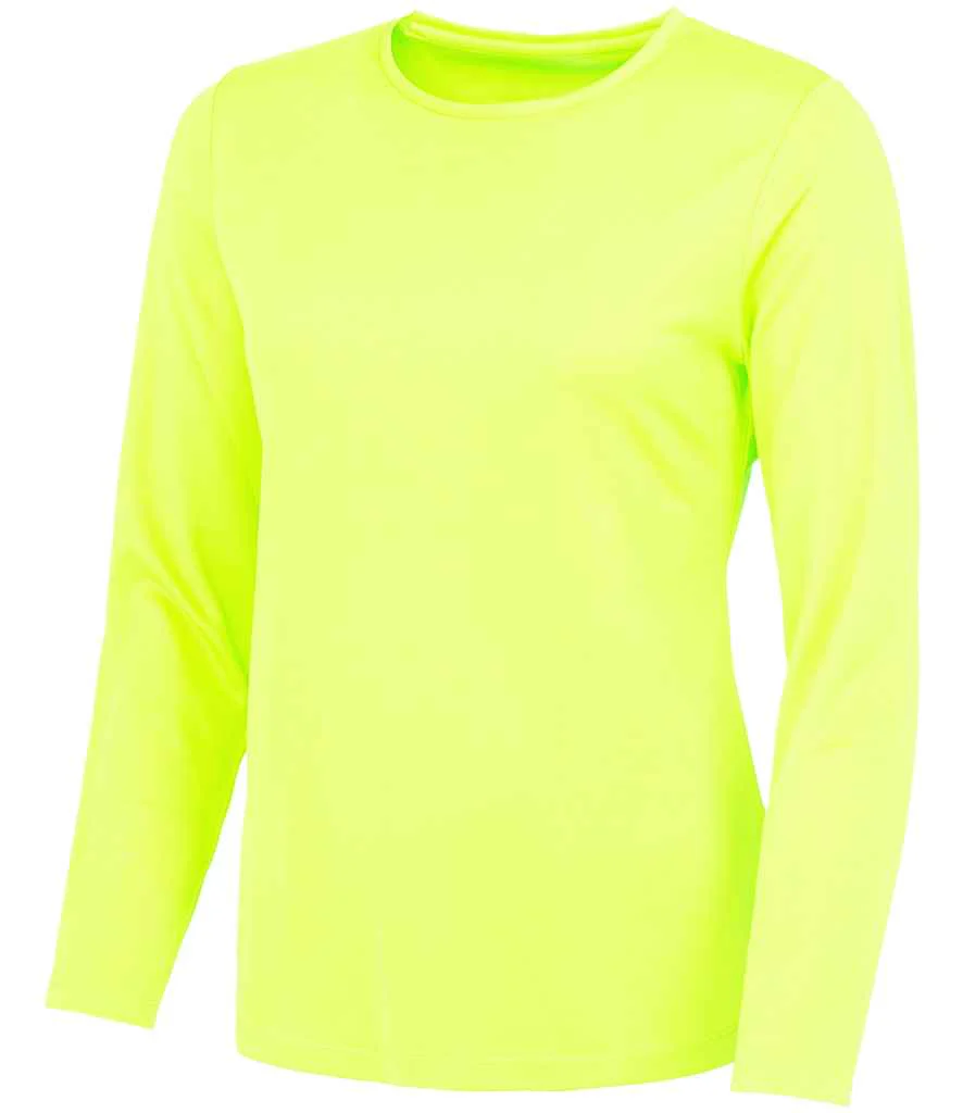AWDis Ladies Cool Long Sleeve T-Shirt - Image 4
