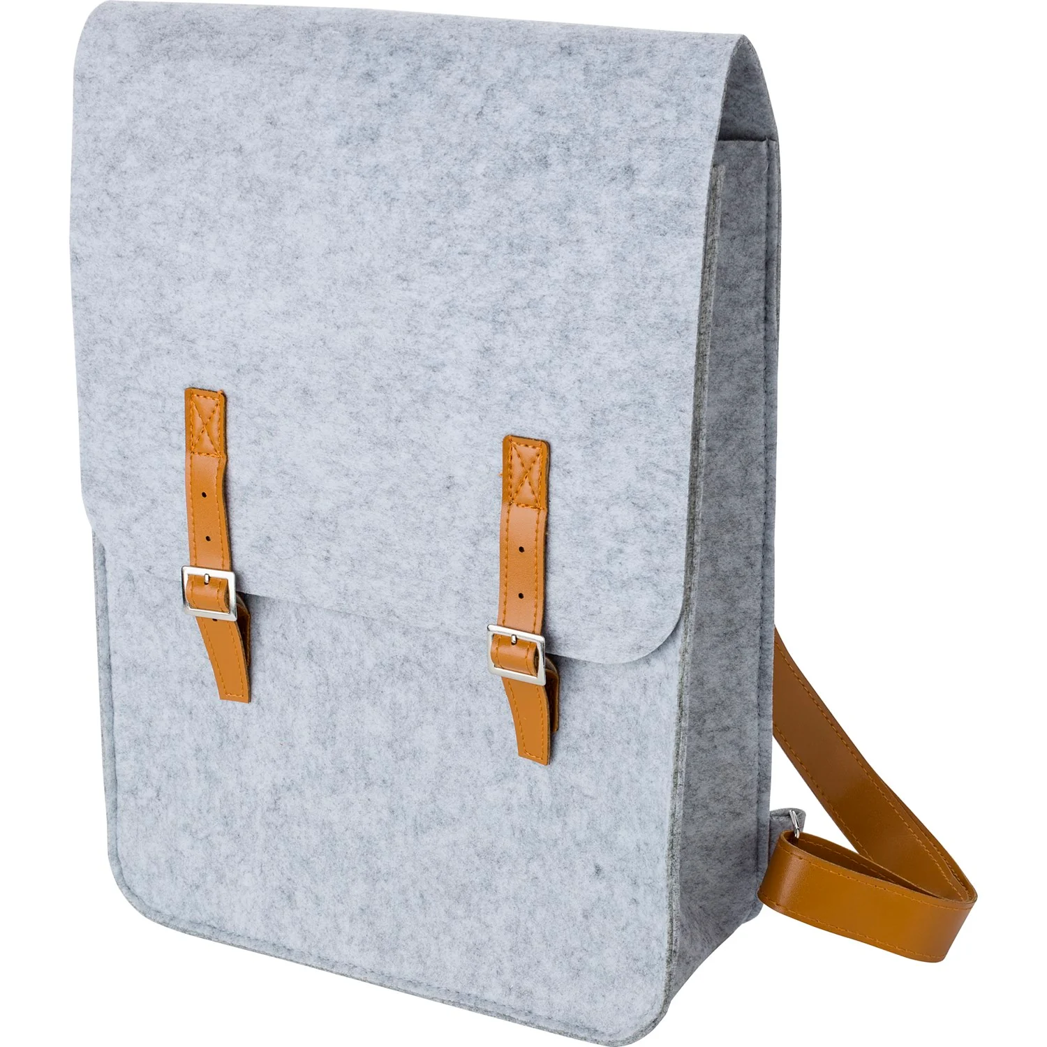 Baldow RPET felt backpack - Image 4