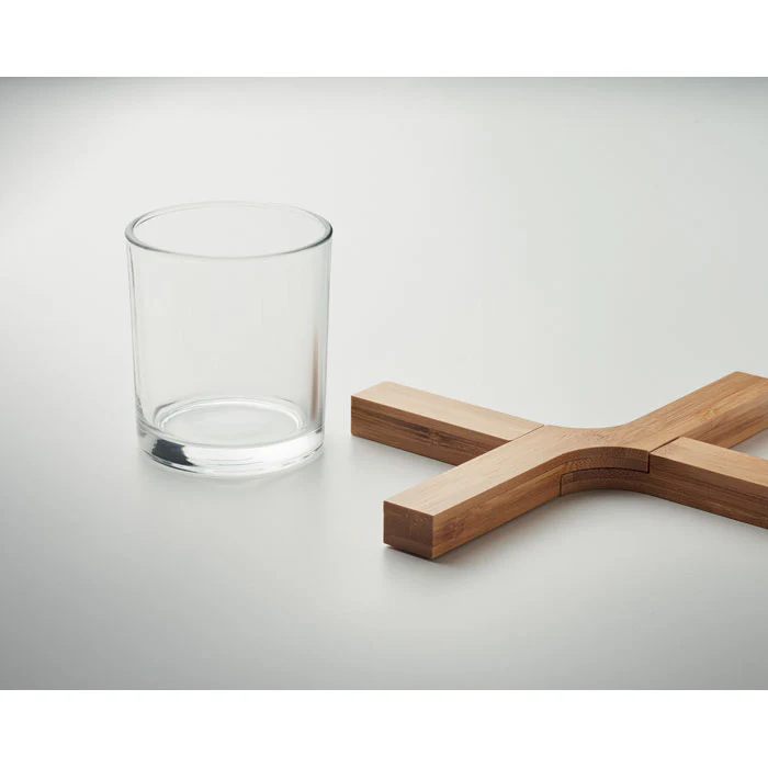 Bamboo foldable pot stand - Image 2