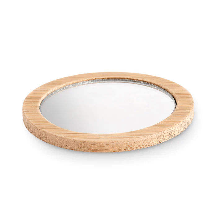 Bamboo make-up mirror - Image 2