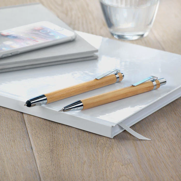 Bamboo pen and pencil set - Image 6