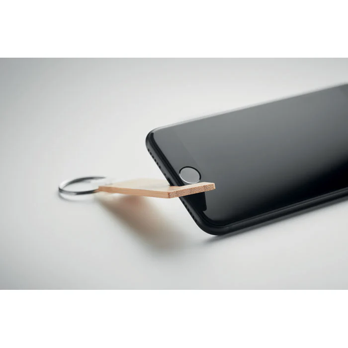 Bamboo stand and key ring - Image 4