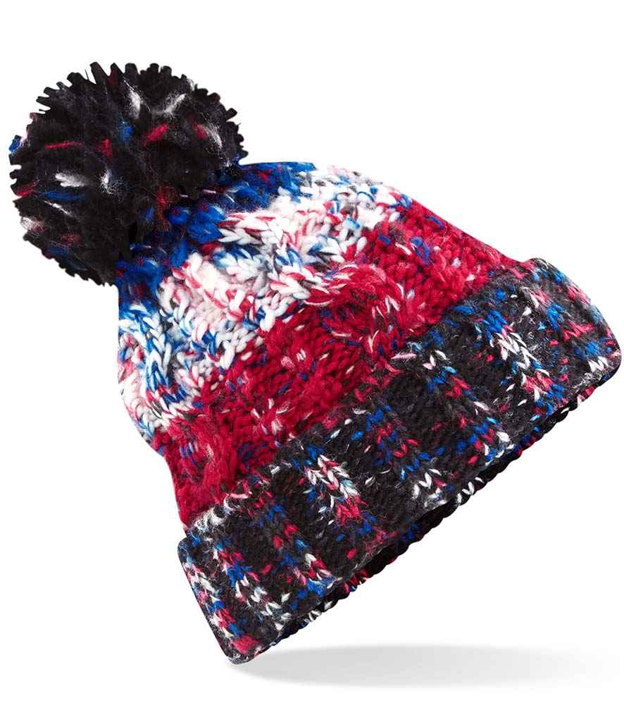 Beechfield Corkscrew Pom Pom Beanie - Image 13