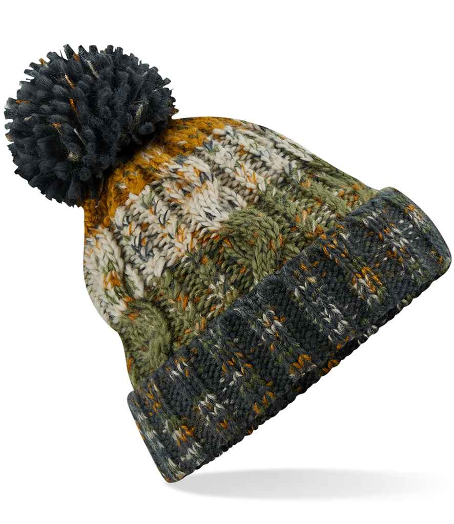 Beechfield Corkscrew Pom Pom Beanie - Image 15