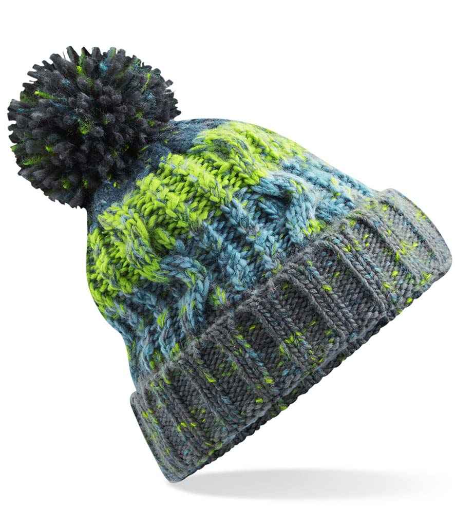 Beechfield Corkscrew Pom Pom Beanie - Image 9