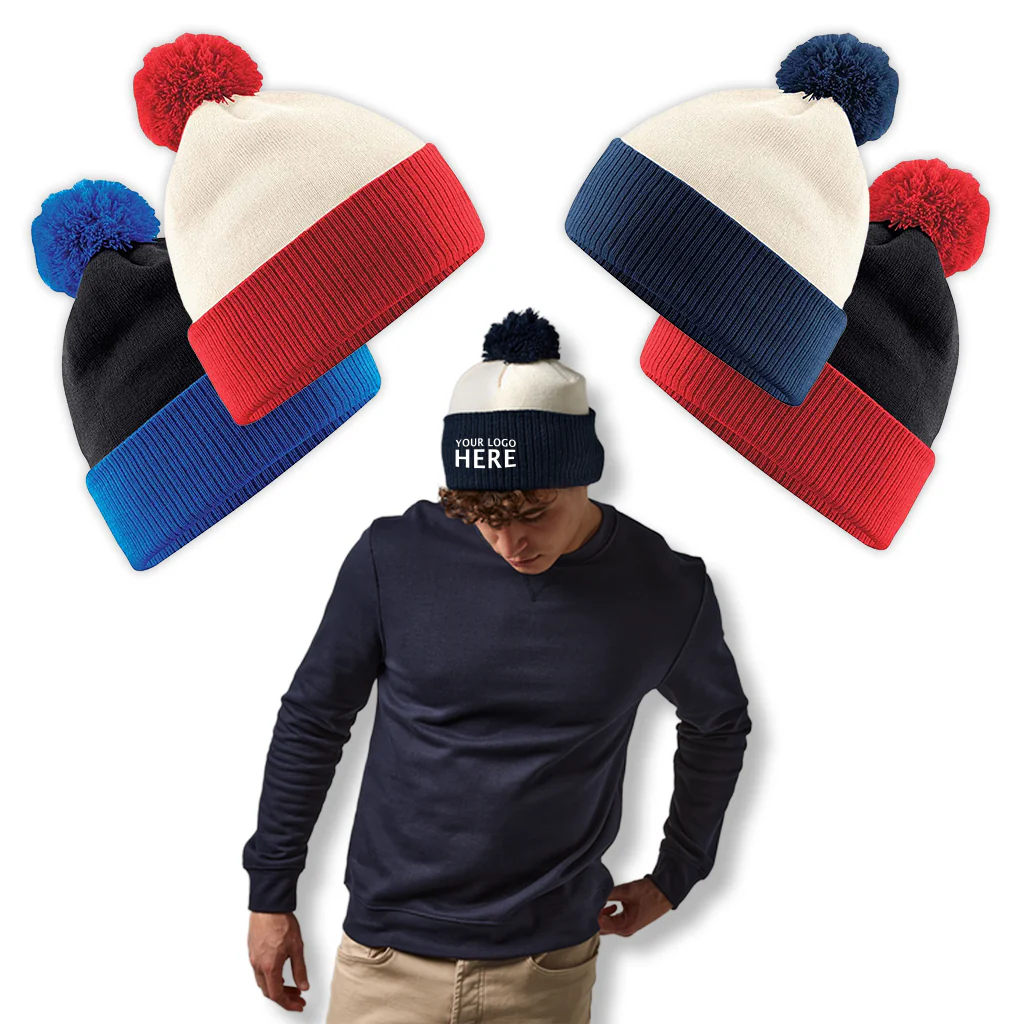 Beechfield Snowstar® Two Tone Beanie - Image 4