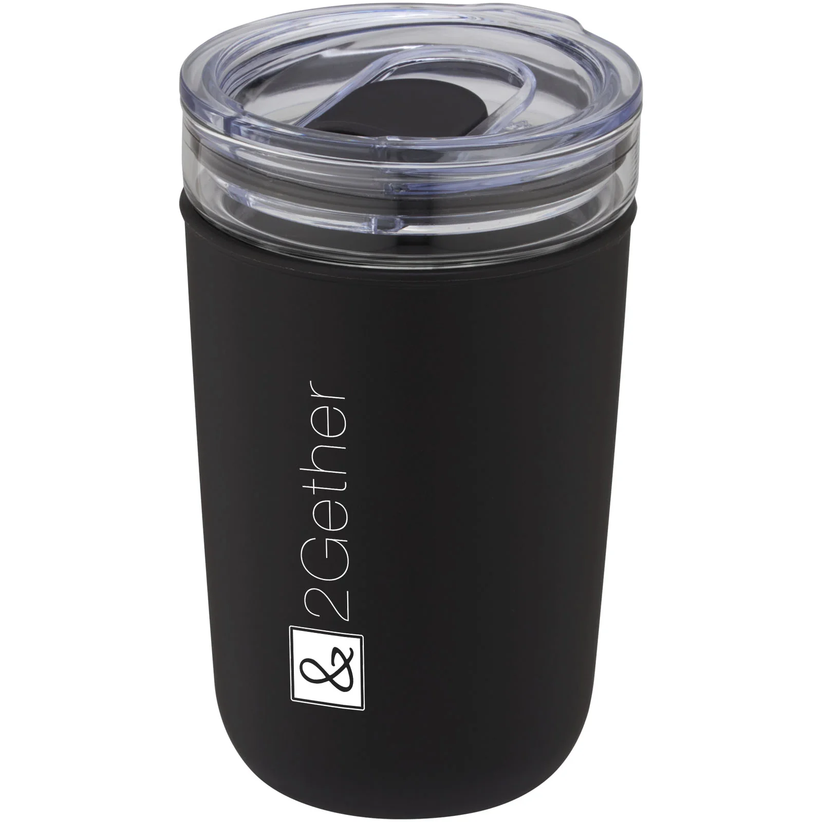 Bello 420 ml glass tumbler with recycled plastic outer wall - Image 23
