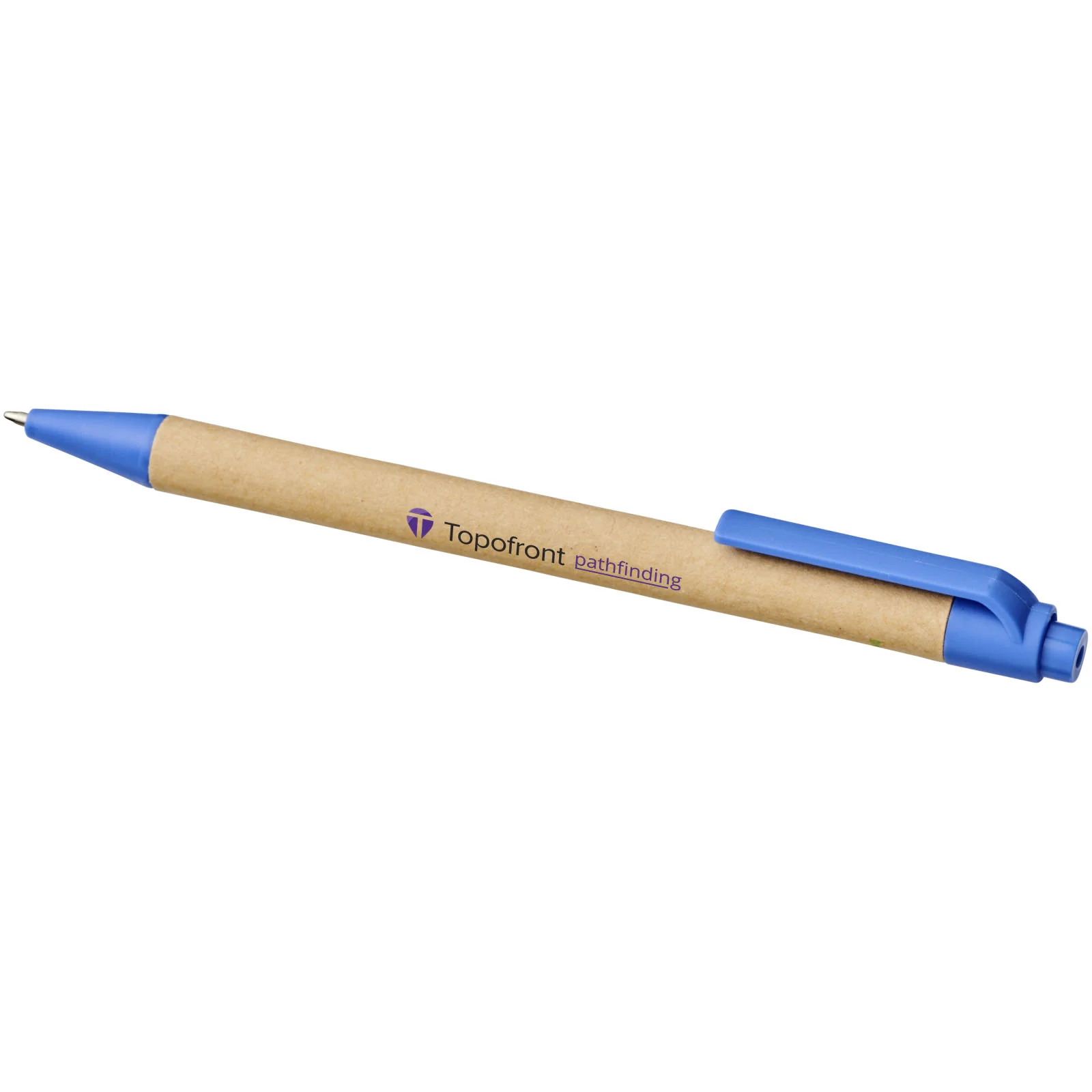 Berk recycled carton and corn plastic ballpoint pen - Image 5