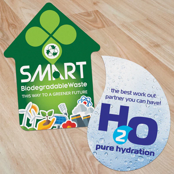 Bespoke Shaped Self Adhesive Floor Graphics - Image 2