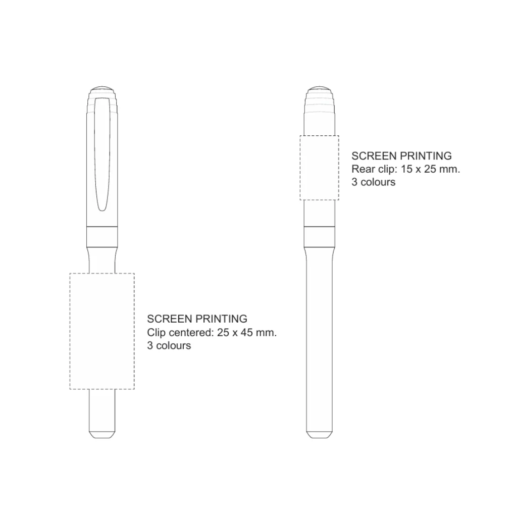 BIC® Grip Roller Orange with Black Ink - Image 3