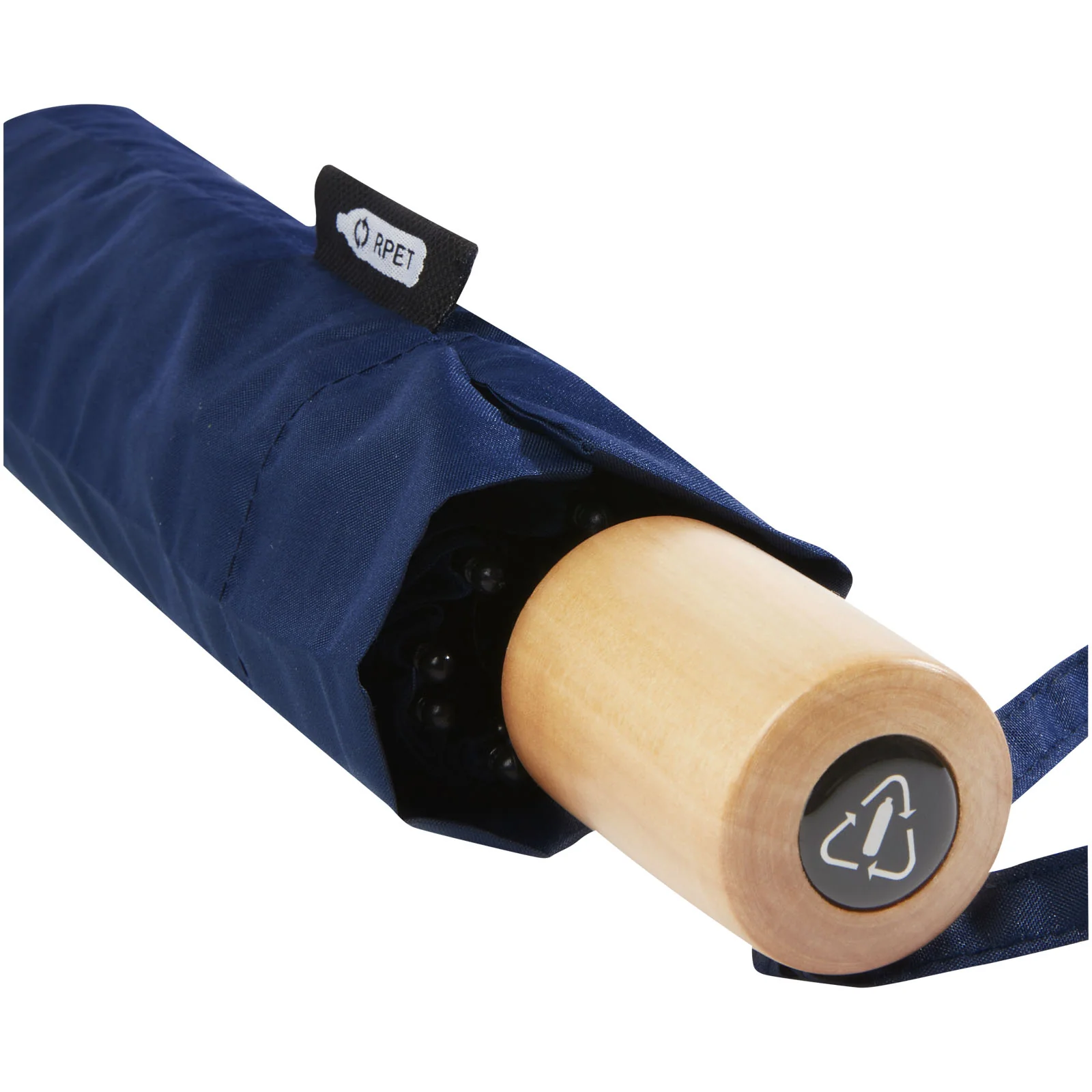Birgit 21'' foldable windproof recycled PET umbrella - Image 13