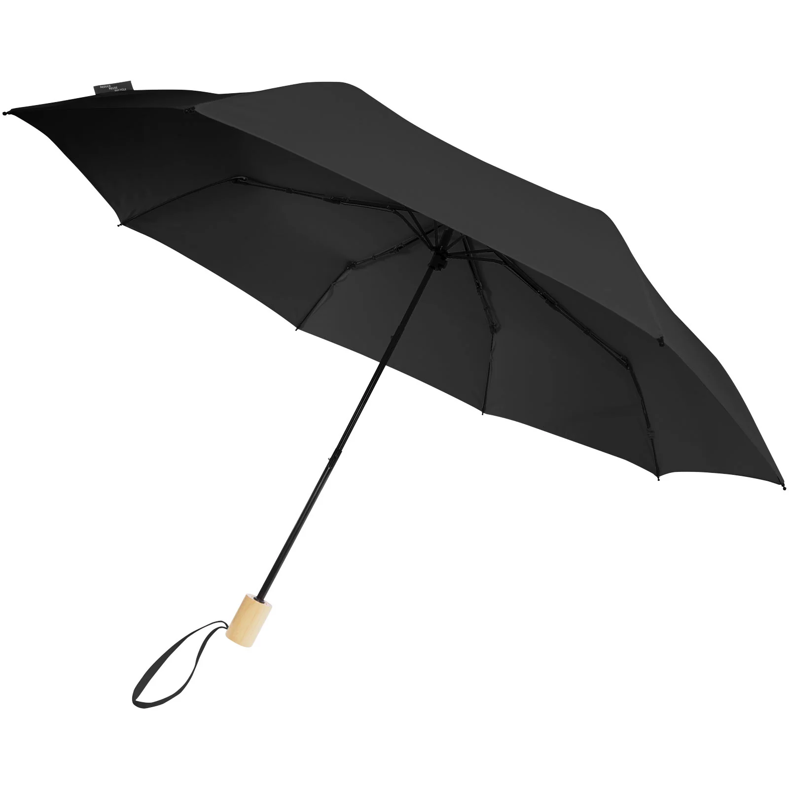 Birgit 21'' foldable windproof recycled PET umbrella - Image 19