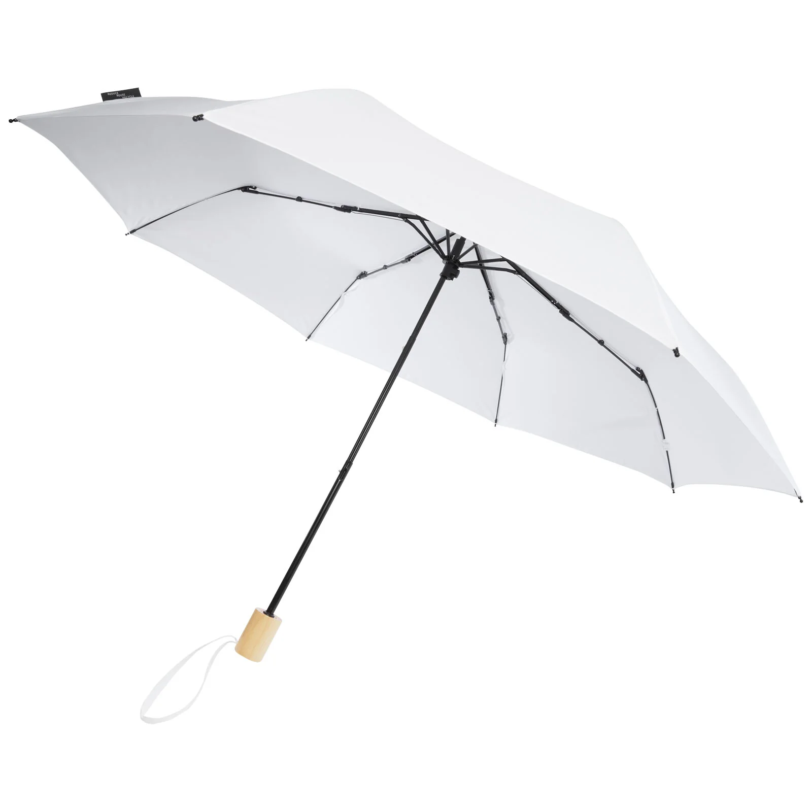 Birgit 21'' foldable windproof recycled PET umbrella - Image 3