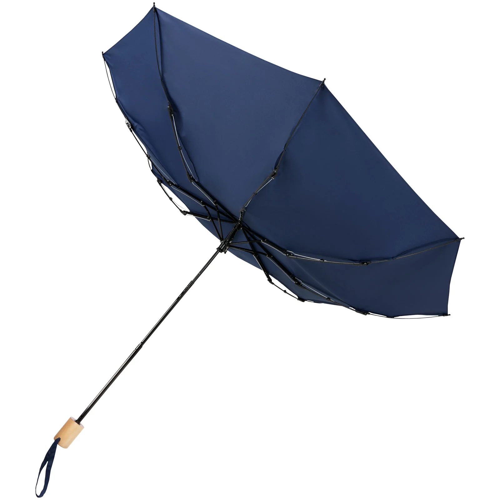 Birgit 21'' foldable windproof recycled PET umbrella - Image 9