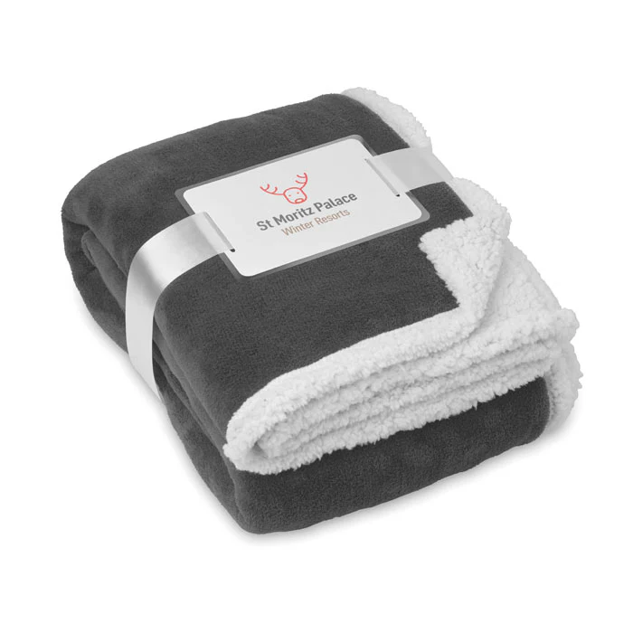 Blanket coral fleece/ sherpa - Image 6