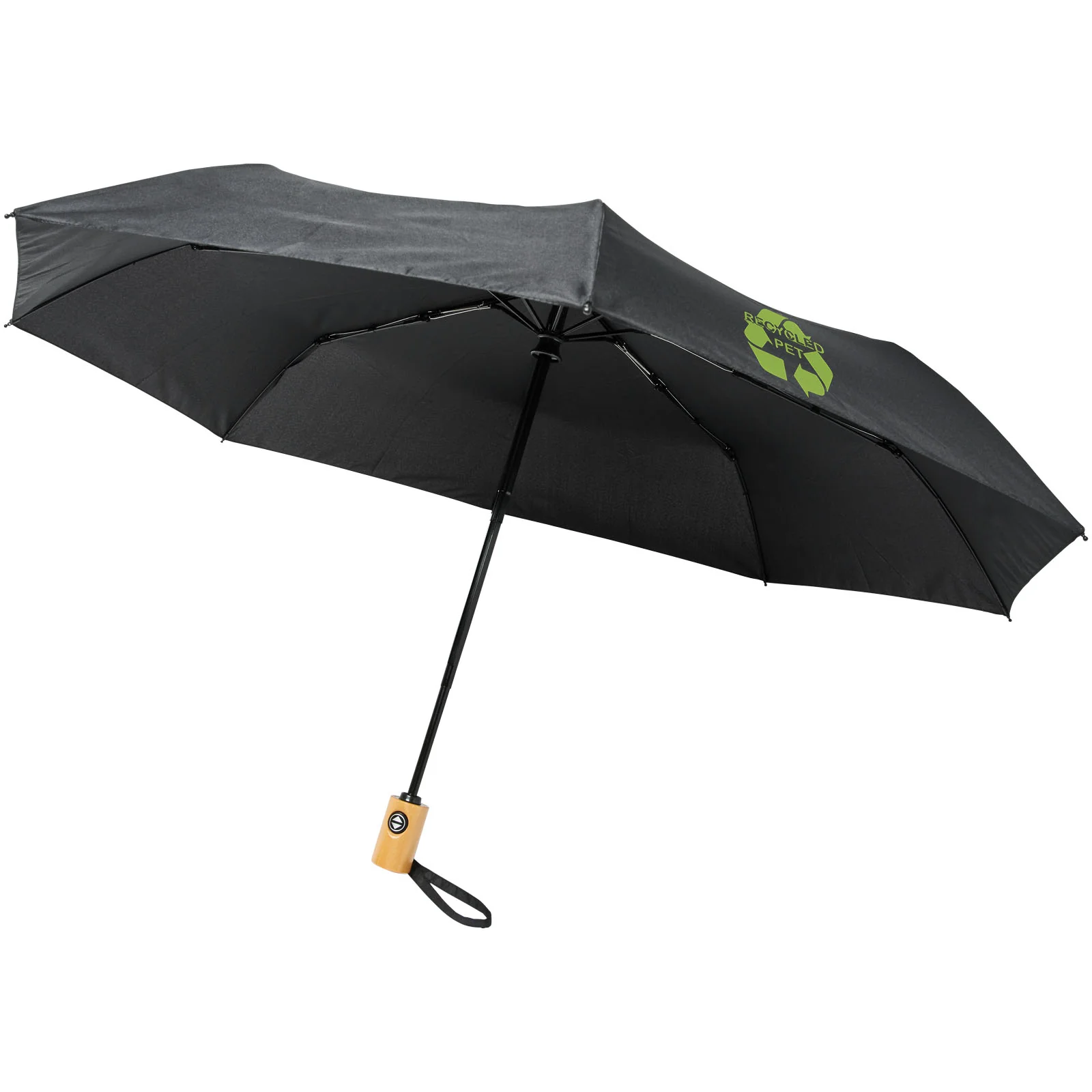 Bo 21" foldable auto open/close recycled PET umbrella - Image 3