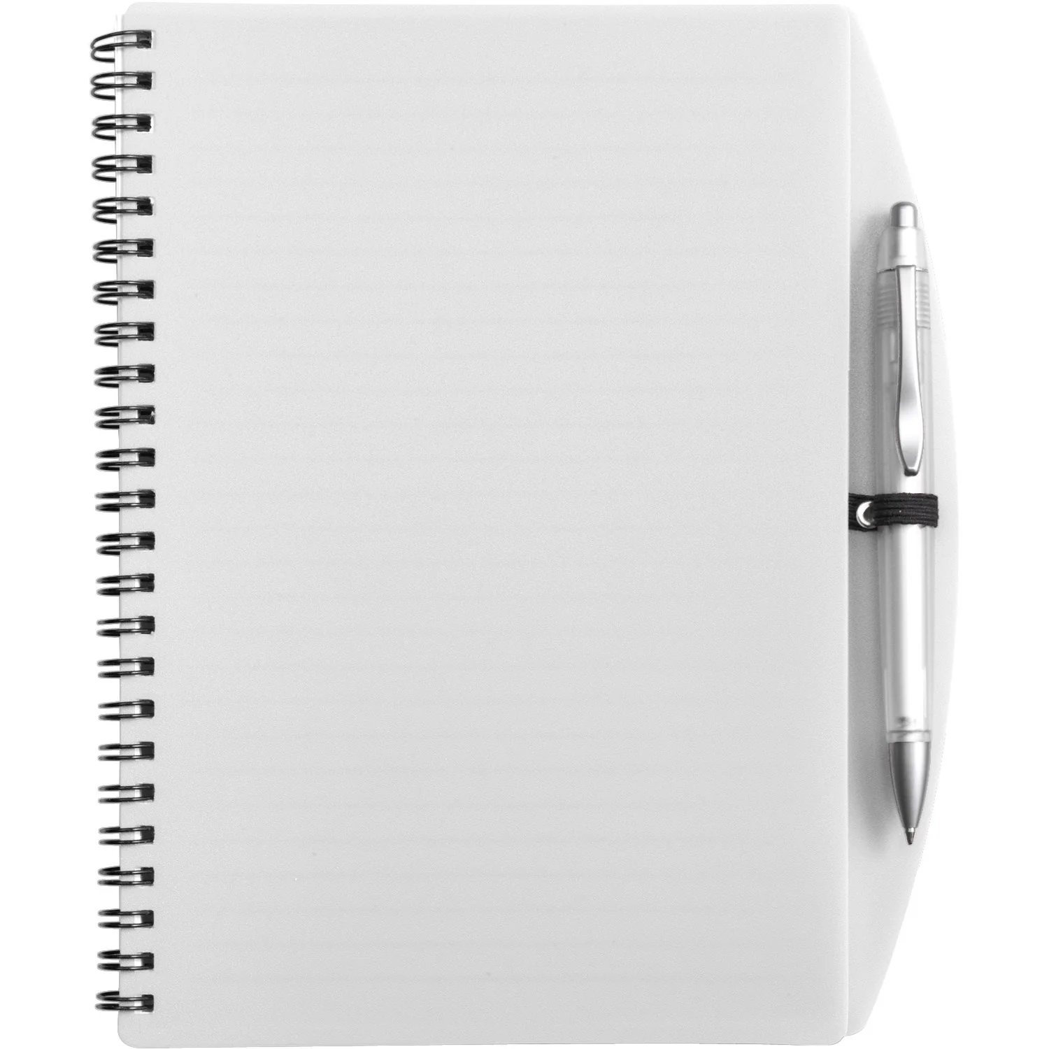 A5 Boc Notebook with Ballpen White