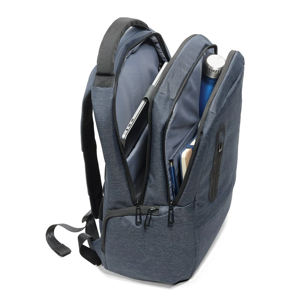 BOSTON. 17" Waterproof 2 Tone Nylon laptop backpack - Image 10