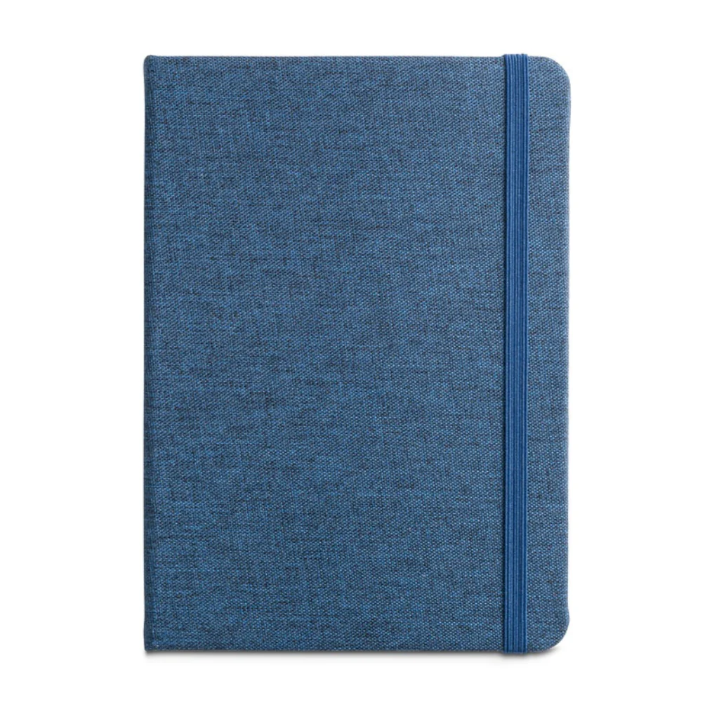 Boyd A5 Notebook with Recycled Polyester Hardcover Black - Image 5
