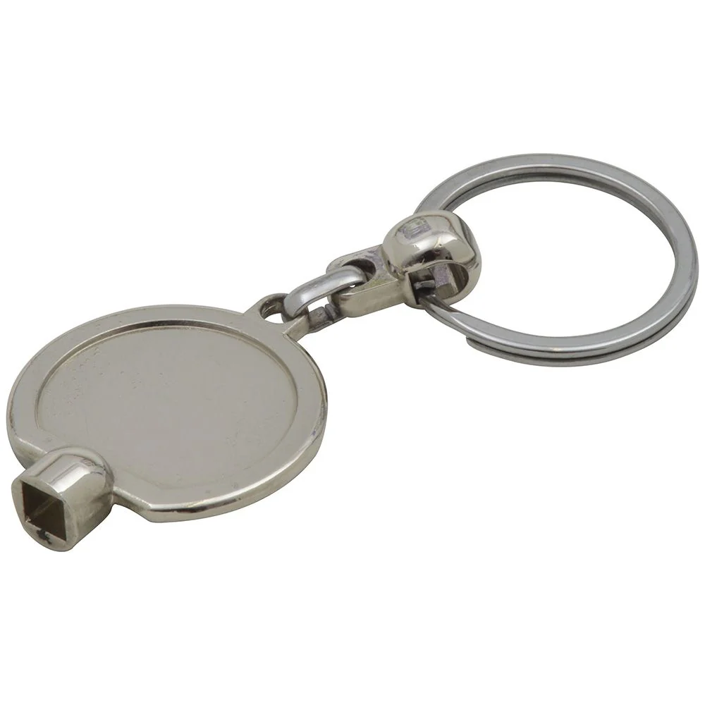 Branded Radiator Bleeding Keyring with Epoxy Dome - Image 3